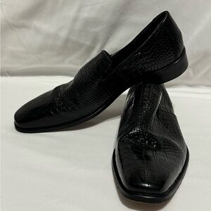 Men’s | Stacy Adams | Printed Black | Dress Shoes | 8.5